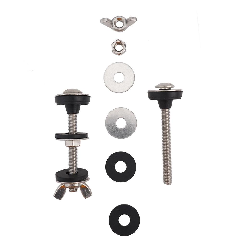 Bathroom Screws Bolts Split Washer Stainless Steel Toilet Pan Fixing Toilet Tank Bolt Bathroom Gadgets Easy Installation