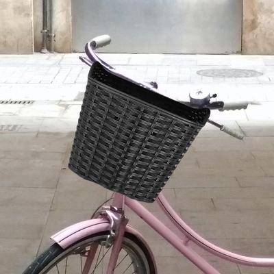 Cestino Anteriore per Bici - Elegante Opzione di Stoccaggio per Ciclisti Urbani