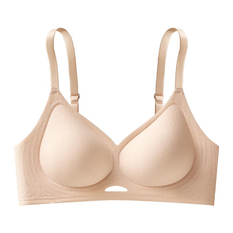 Seamless 3D Jelly Gel Bra - Anti-Sagging, Side Support, and Comfortable Fit