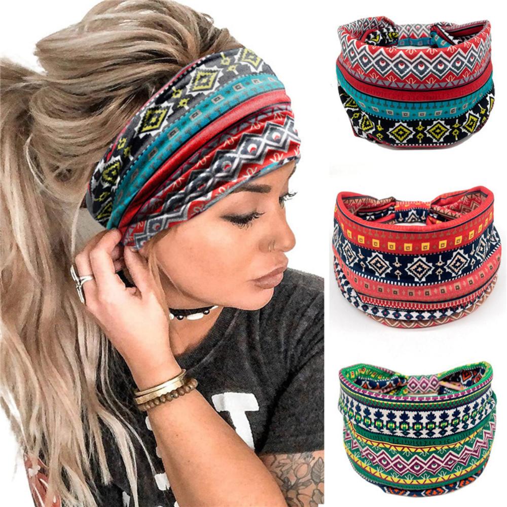 Nonslip Hair Band Ladies Salon Knotted Headband Fashionable Headwear