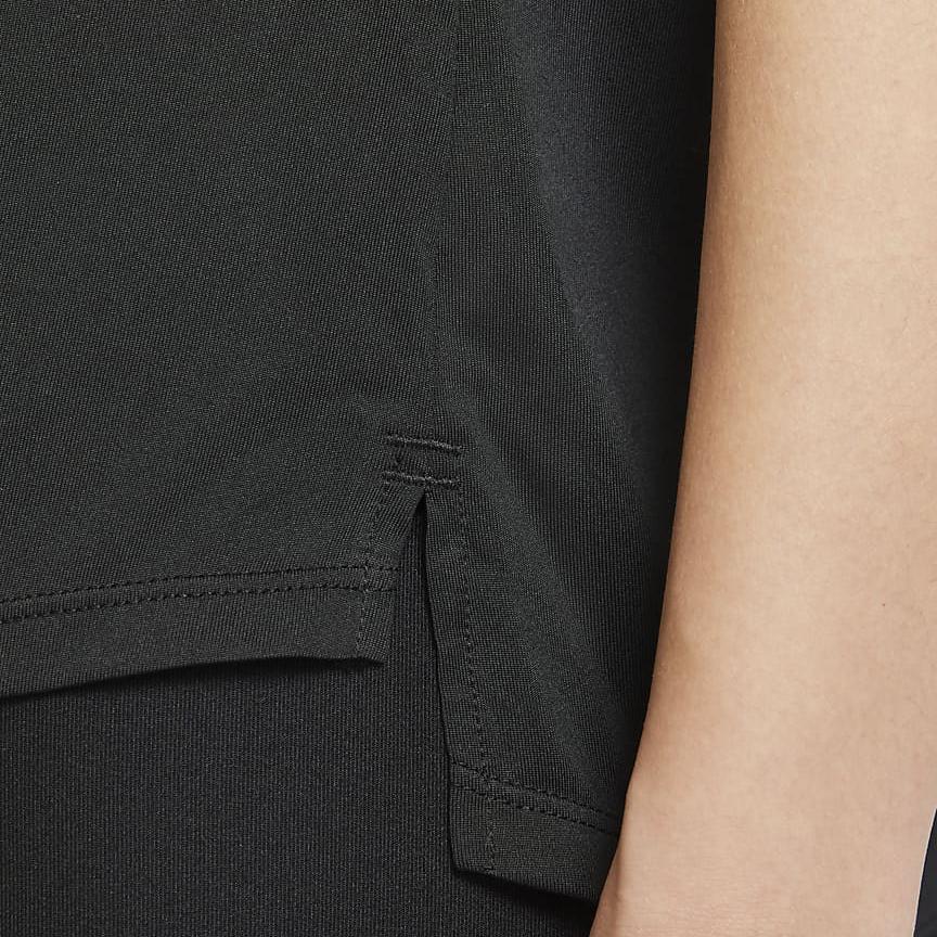 New Nike T Shirts Women's Black DD0639-010