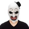 Bleeding Horror Clown Mask - Latex Masquerade Headgear for Halloween