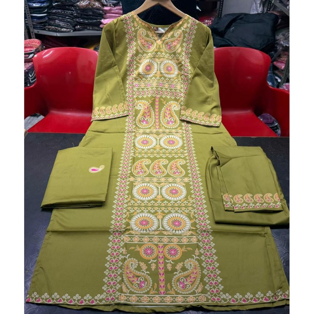Conjunto de Kurta Pantalón Dupatta de Diseñador Pakistaní Eid Bollywood Hermoso Salwar Kameez