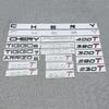 Replacement Black Rear Tail Emblems for Tiggo 7, Tiggo 8, Oumengda, Arrizo 8