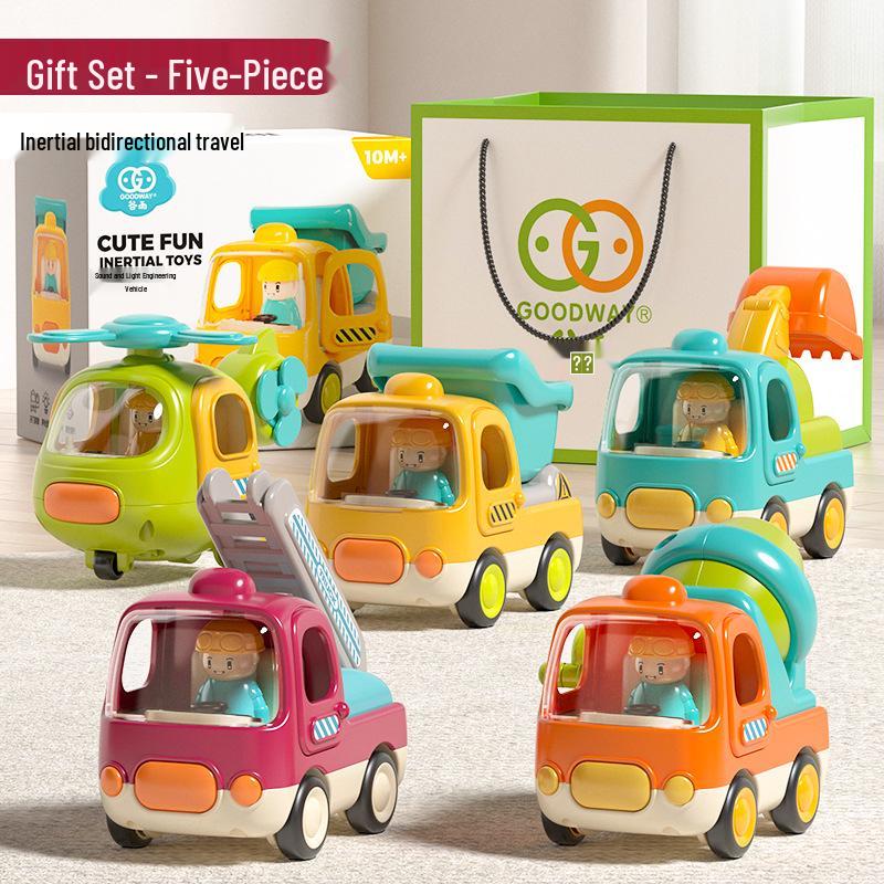 Baby Music Engineering Toy Car for Boys, Ages 1-3, Early Education Gift