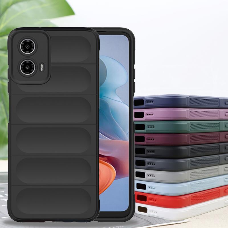 For Motorola Moto G34 Case Motorola Moto G34 G54 G84 5G Cover Skin-Friendy Silicone Luxury TPU Shockproof Protective Phone Cover