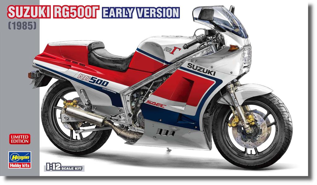 Hasegawa Suzuki Early Model Plastic Model Kit 21753 1/12 RG500