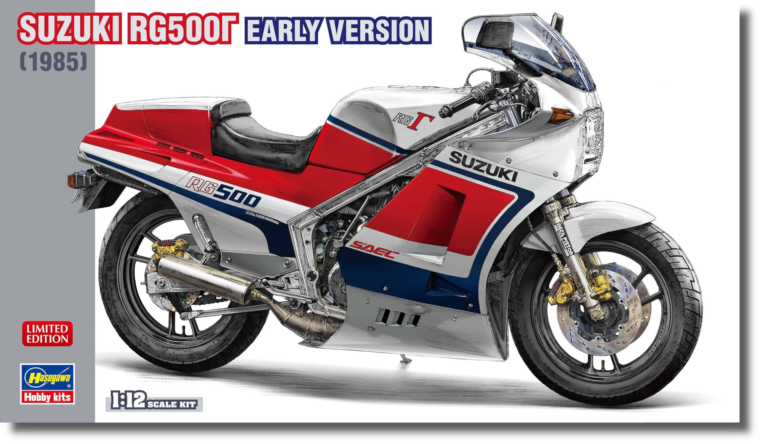 

Hasegawa Пластиковая модель Suzuki Early Model 21753 1/12 RG500