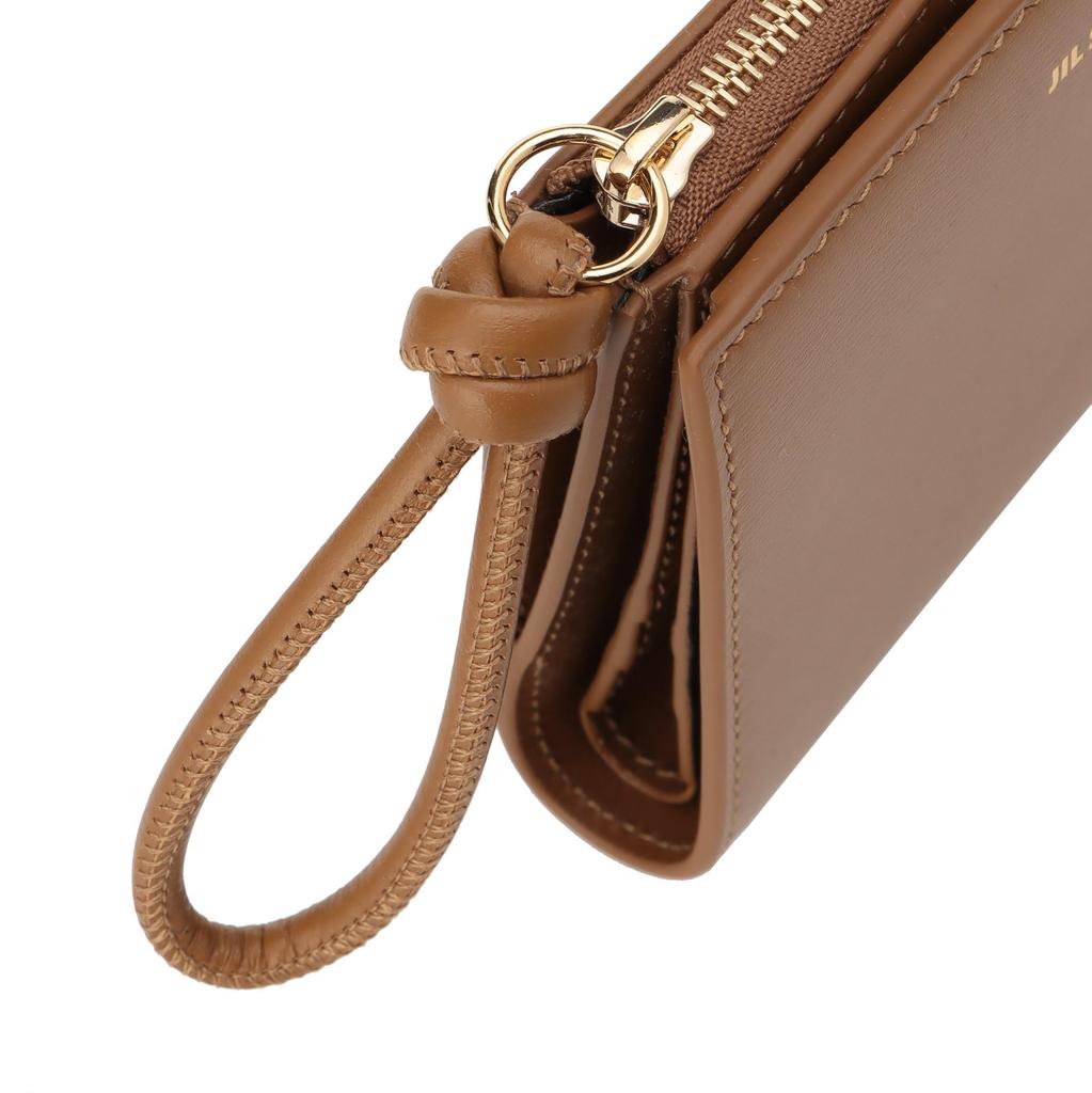 Bifold Wallet JIL0001000148CMLZZZ MINI WALLET ACORN [Jil Sander] Women's [Item]