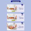 Miaojie Small Disposable PE Food Covers, 500 Count