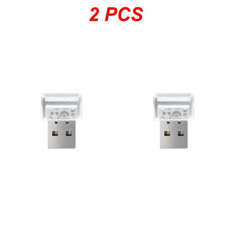 

2/3/4 шт. Автомобильная атмосферная лампа Портативное аварийное освещение Цветной градиент Мини-автомобильные огни Автомобильные светодиодные фонари окружающего света