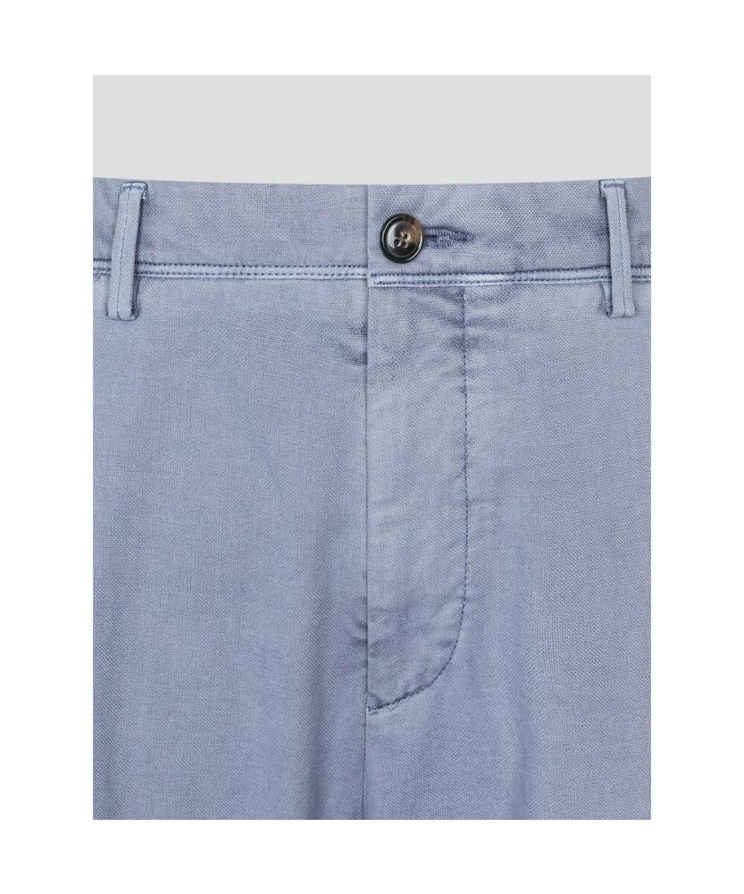 Binpolmen Garment Dyed Regular Pants Blue (Bc5221C12P)