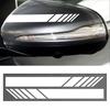 2pcs Car Rearview Mirror Reflective Strip Styling Auto SUV Vinyl Car Sticker Left Right Side Decal DIY Car Body Decals 15*3cm