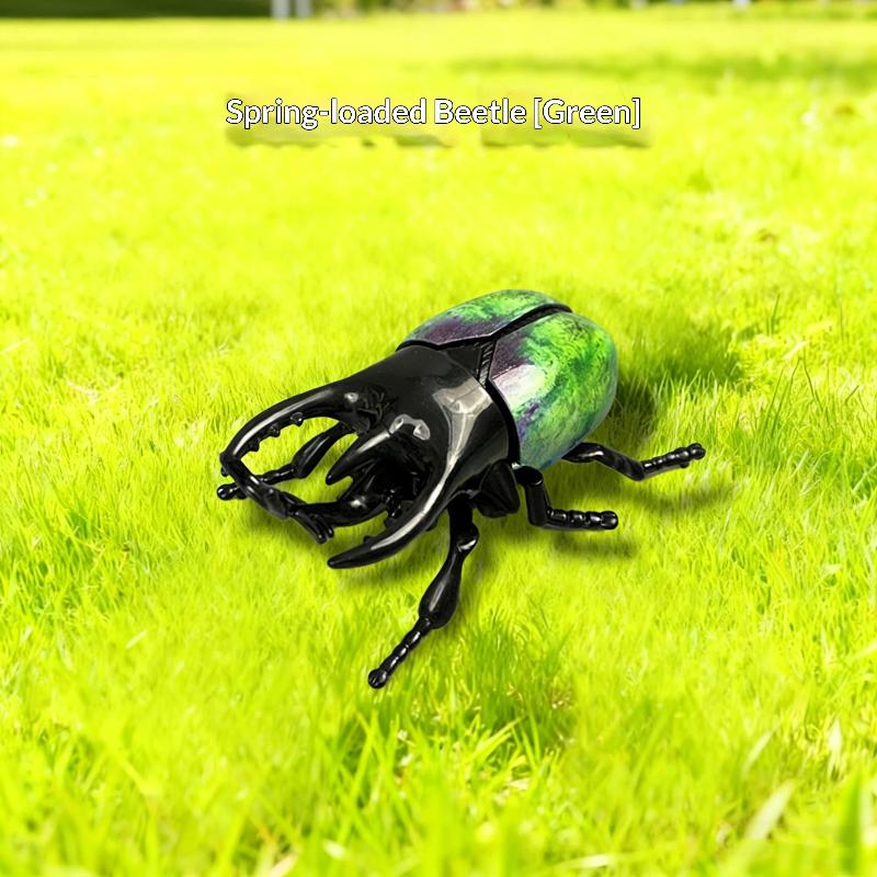 

1/3Pcs Simulation Animals Home Desk Decoration Accessory Laser Dazzle Clockwork Big Beetle Model Unique Kids Gift Idea