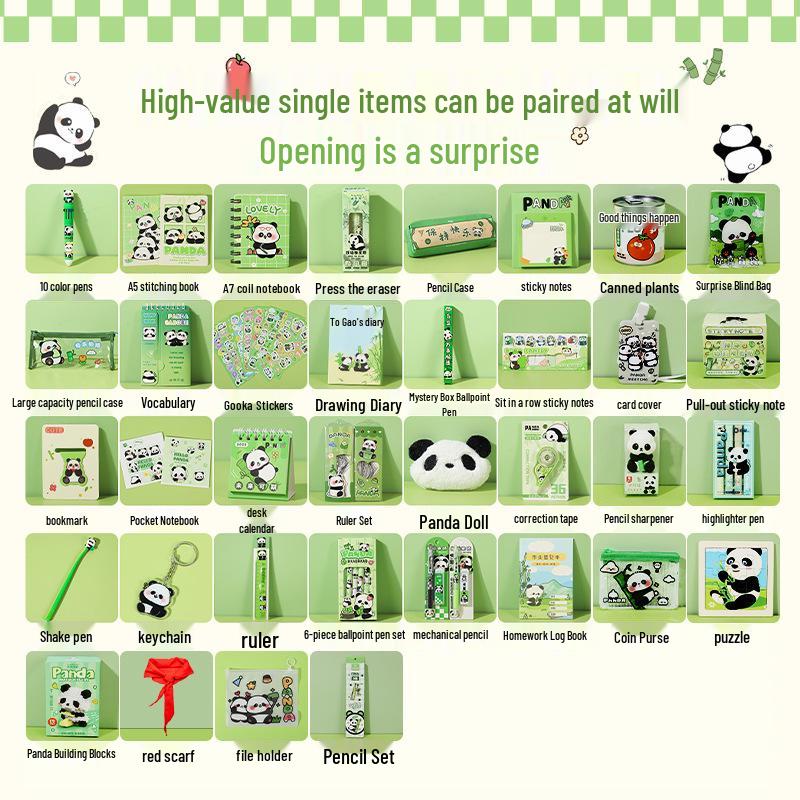 Panda-Themed Party Favors for Kids: Perfect for Birthdays, School Events, and Kindergarten Awards