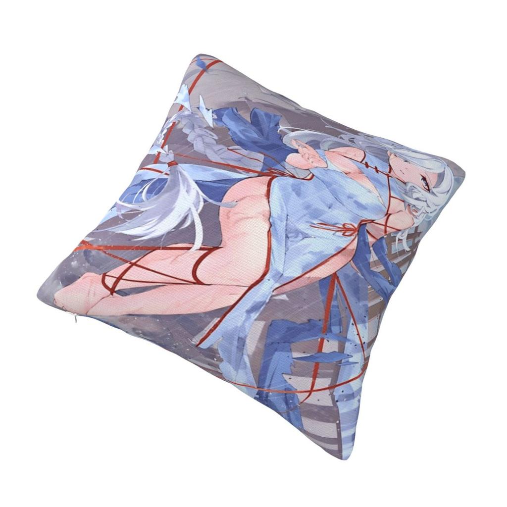 Stylish Home Liyue Rain Shenhe Genshin Impactdecoration Pillowcase Stuff Pillow Cover Square Multi-Size