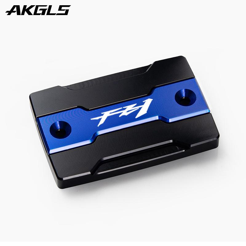 For YAMAHA FZ1 FAZER FZ-1 2006-2015 2008 2009 Motorcycle Front Brake Fluid Tank Cap and Engine Filler Cap Protection