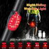 Rad Fahrrad Scheinwerfer Rücklicht Fahrrad LED Wasserdicht Autolicht USB Wiederaufladbar Helle Taschenlampe Nachtfahr Ausrüstung