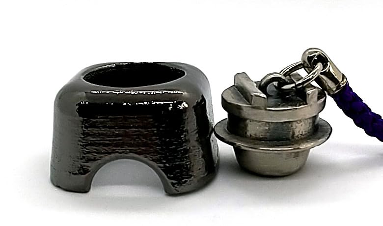 [Set] Netsuke Kettle & Cooking Stove Set, Made in Japan (Antique Silver)