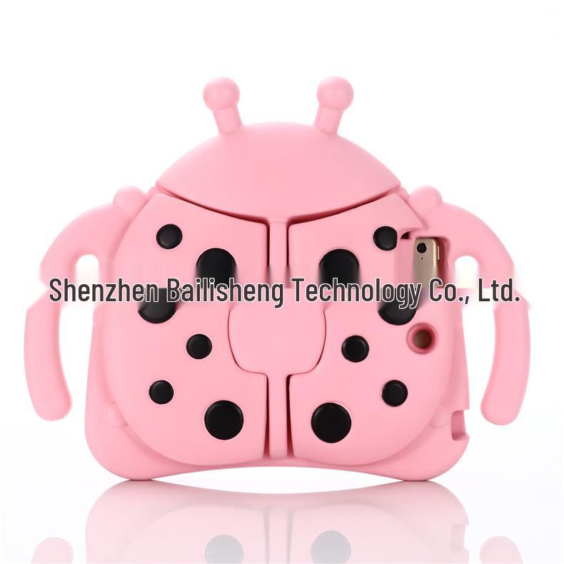 

Children s Cartoon Ladybug Drop-Proof Case for Mini Tablets (Mini 1/2/3/4/5) Mini 1/2/3/4/5 розовый