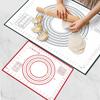 Oversize 80/70/60/30cm Silicone Baking Mat Rolling Kneading Pad Pastry Tools Crepes Pizza Dough Non-Stick Kitchen Silicone Mat