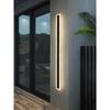Modern Waterproof Outdoor Long Strip LED Wall Lamps IP65 Aluminum Wall Light Garden Porch Sconce Lights 110V 220V Wall Washer