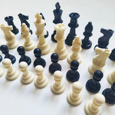 Jeu d'échecs complet en bois, 32 pièces, accessoires pour pièces d'échecs