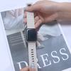 Magnetic Loop For Apple Watch Band 45mm 44mm 40mm 41mm 46mm Silicone Bracelet iWatch Series 10 9 8 7 6 5 se Ultra 2 strap 49mm