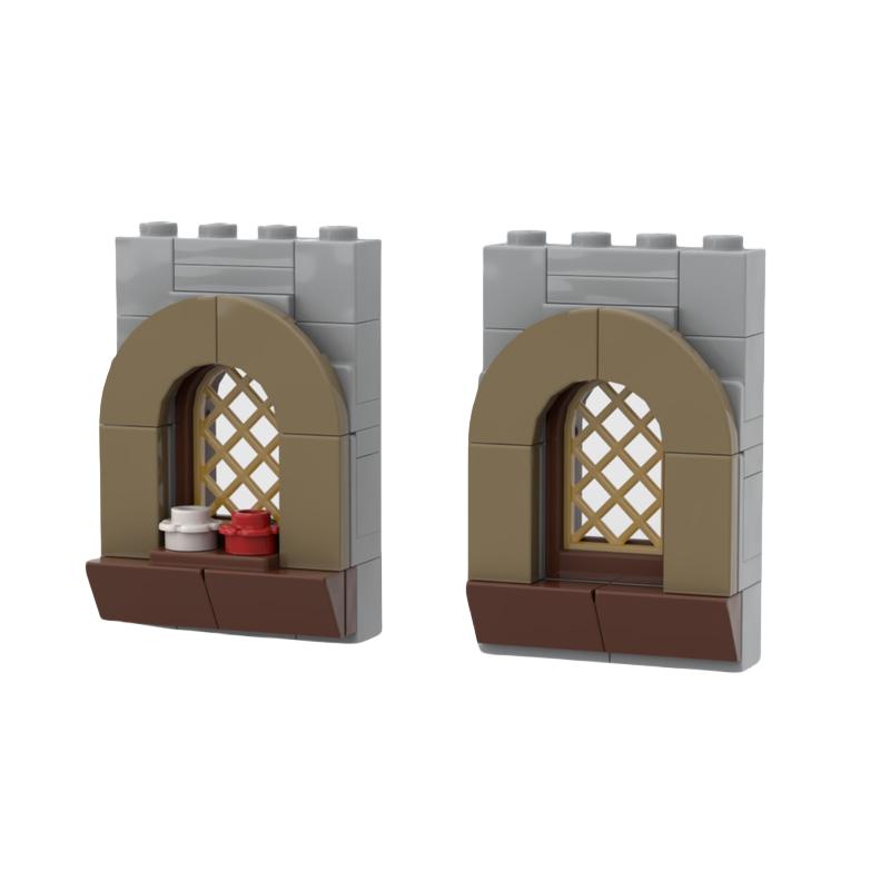 

Medieval city car siege equipment MOC building blocks Assembly toy set Holiday gift for all architecture loversc PDF Guide by Email