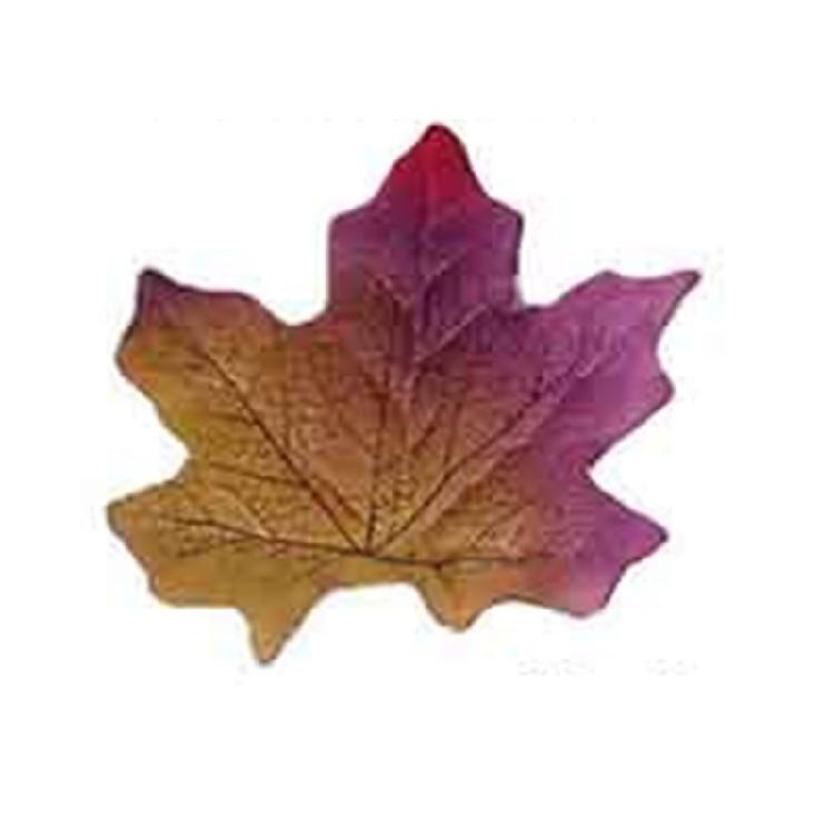 Cozy Autumn Harvest Thanksgiving Festival Artificial Maple Leaf Wall Accent