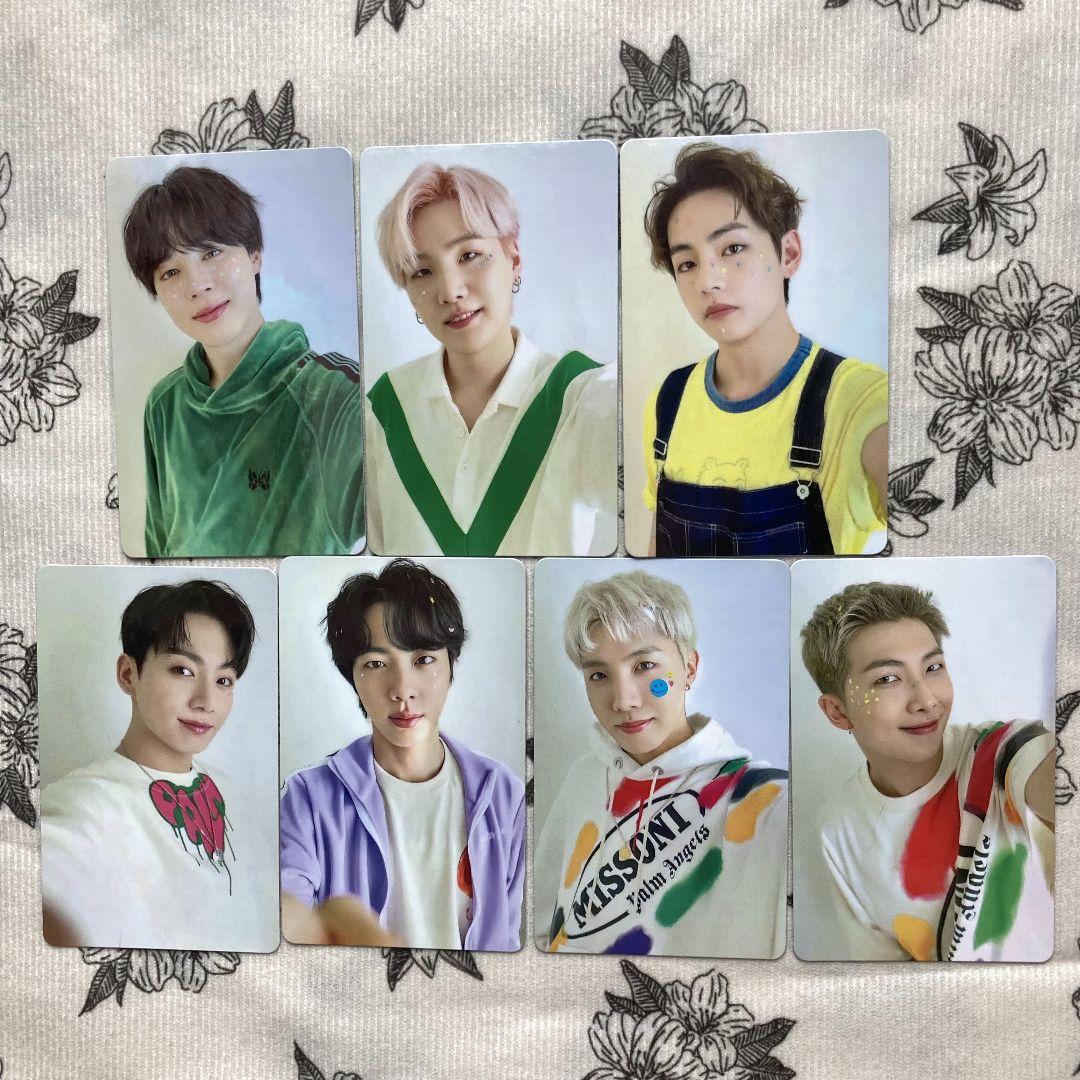 

[USED] BTS FC newsletter survey bonus trading cards (7 cards)