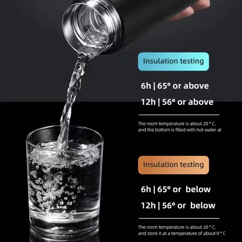 500ML Car Vacuum Cup 304 Stainless Steel Thermos Flask For VW R GTI Polo Golf Passat B6 Tiguan Arteon CC Taigo Jetta Tire Valve