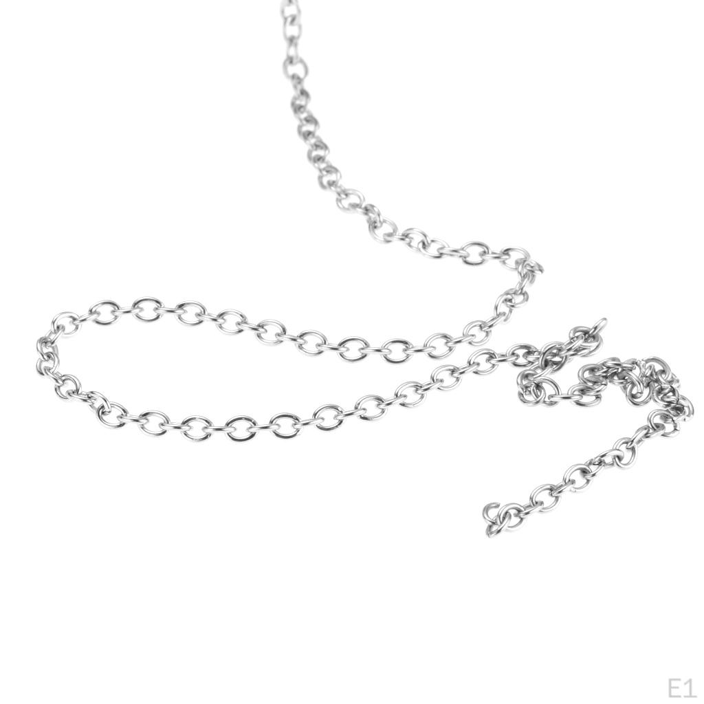 13yd Roll Scroll Stainless Steel Cable Chain For Necklace Bracelet Findings