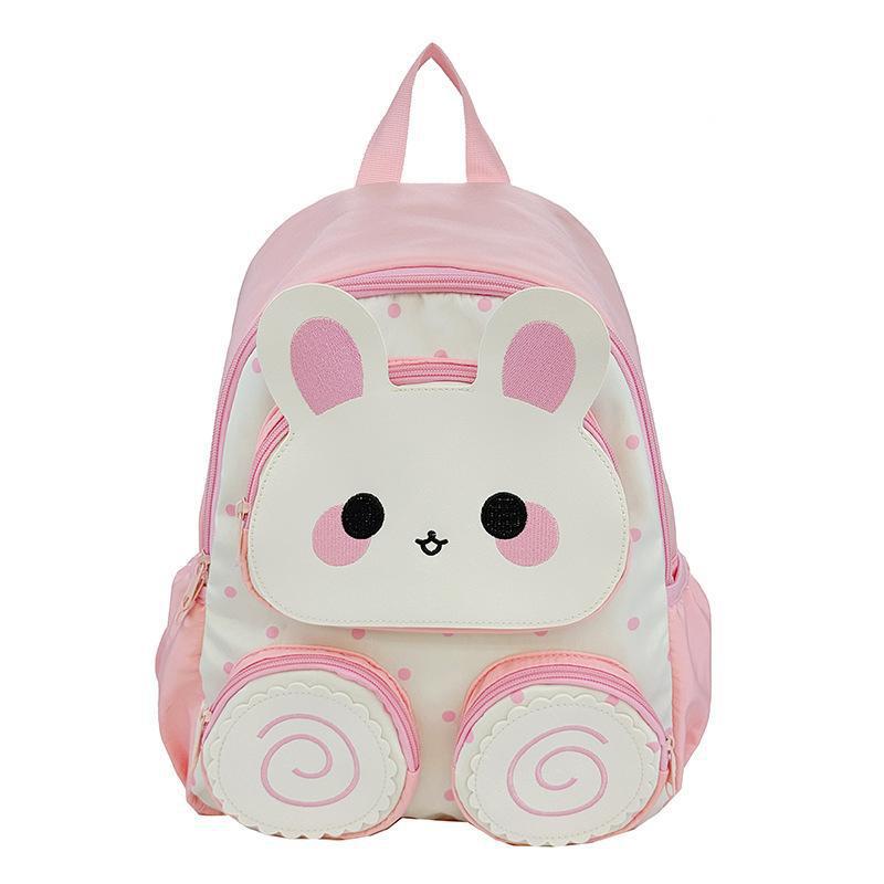 Children's School Bag Boys and Girls Cartoon Cute Kindergarten Kindergarten Baby Backpack Rabbit Backpack Bag