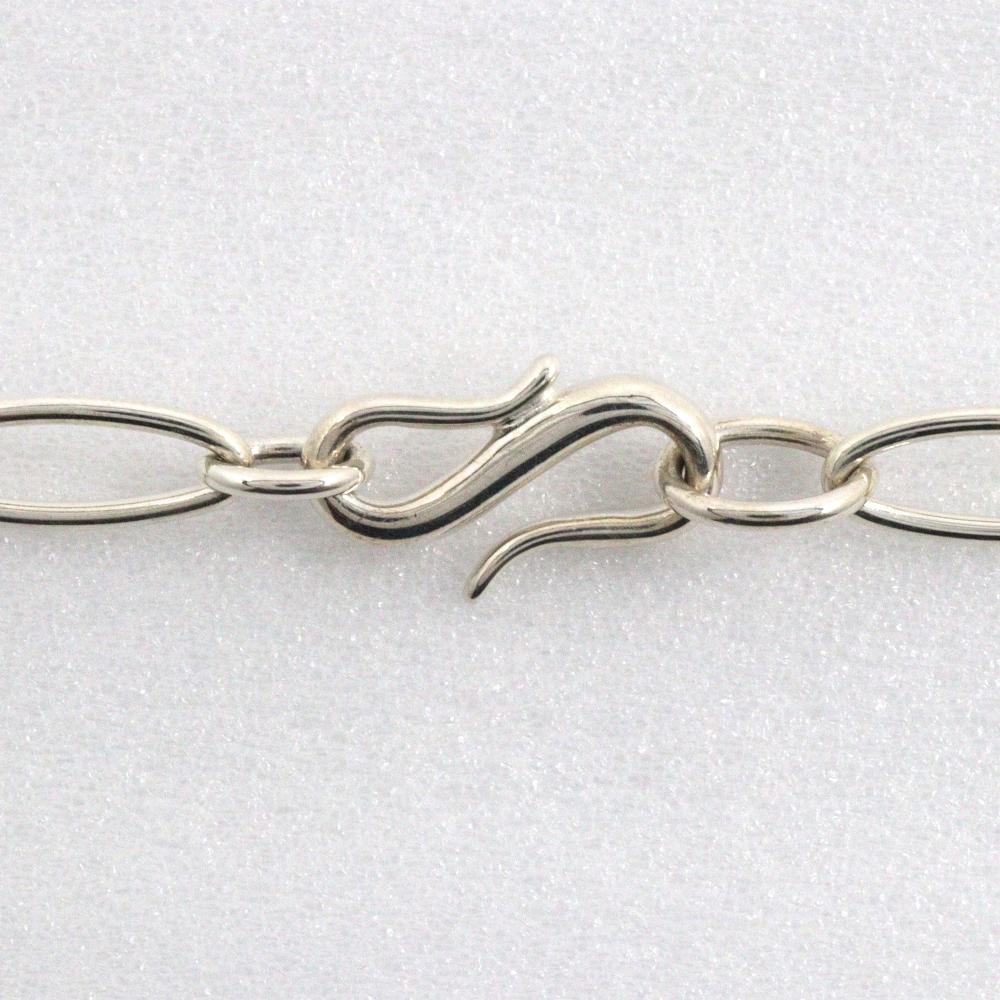 TIFFANY&Co. Duży naszyjnik z krzyżykiem Infinity Otwarty krzyż Elsa Peretti Srebro925 krzyż 22,5g Kobiety Używany