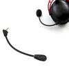 Replacement Headset Microphone Noise Cancelling 3.5mm Detachable Headphone Mic for Kingston HyperX Cloud Alpha 