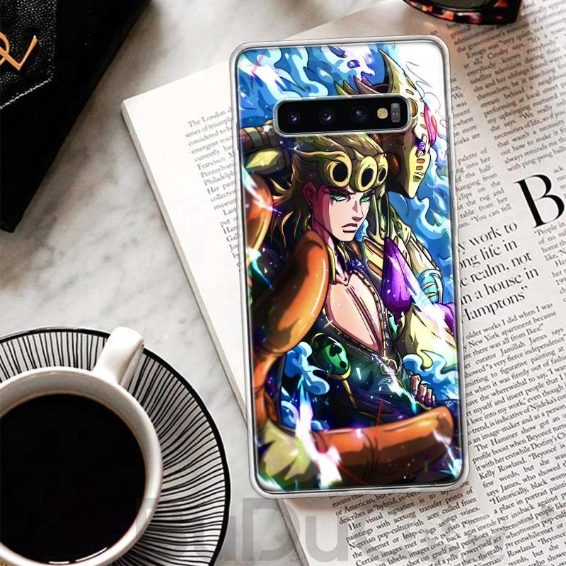 JoJo Adventure Giorno Giovanna Cover For Samsung Galaxy S8 S9 Plus S10 Lite Note 8 9 10 Pro 20 Ultra S7 Edge M11 M21 M32 M51 Pri