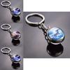 Unicorn Pattern Jewelry With Round Zinc Alloy Glass Charm For Gift And Daily Wear