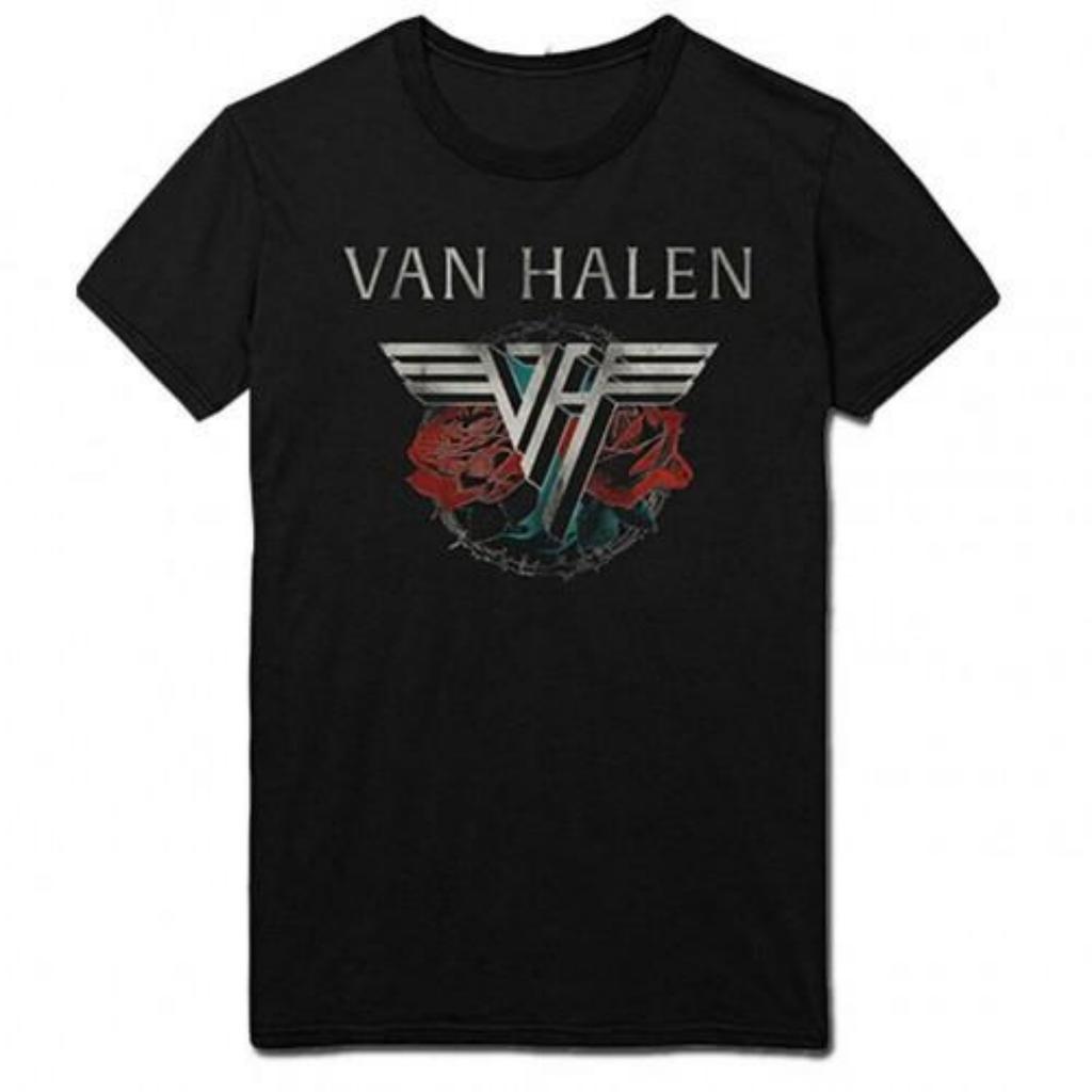 Van Halen Unisex Dospělý 84 Tour Tričko s potiskem na zádech