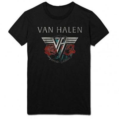 T-shirt Unisex Adulto Van Halen Tour 84 Stampa Posteriore