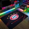 Bayern Munich Design Crystal Velvet Carpet Cozy Non?Slip Printed Rug For Bedroom Living Room Entrance