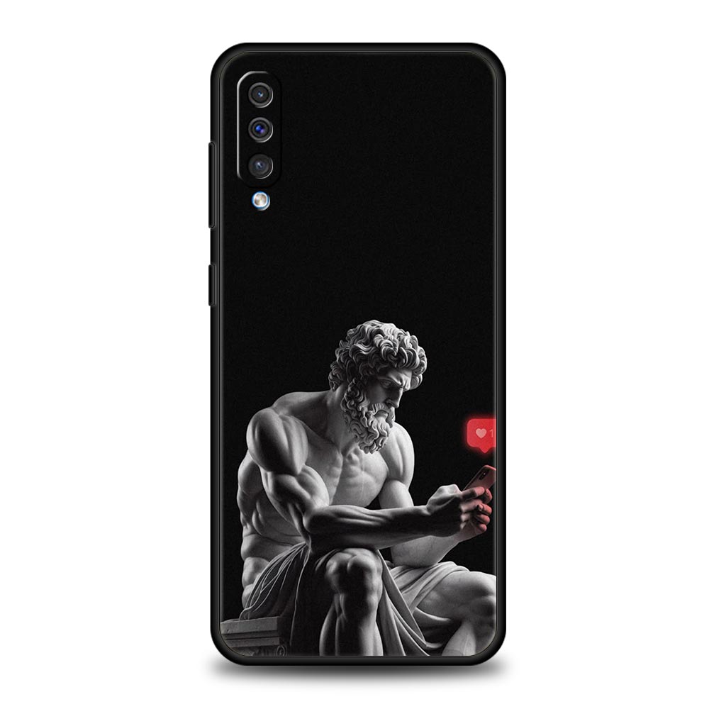 

Ancient greek sculpture Case For Samsung A26 A36 A56 A54 A52 A50 A70 A40 A12 A14 A16 A22 A24 A42 A34 A32 5G A04s A06 5G Cover Samsung A22