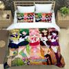 Cartoon S-Sailor Moon Bedding Sets Exquisite Bed Supplies Set Duvet Cover Bed Comforter Set Bedding Set Luxury Birthday Gift