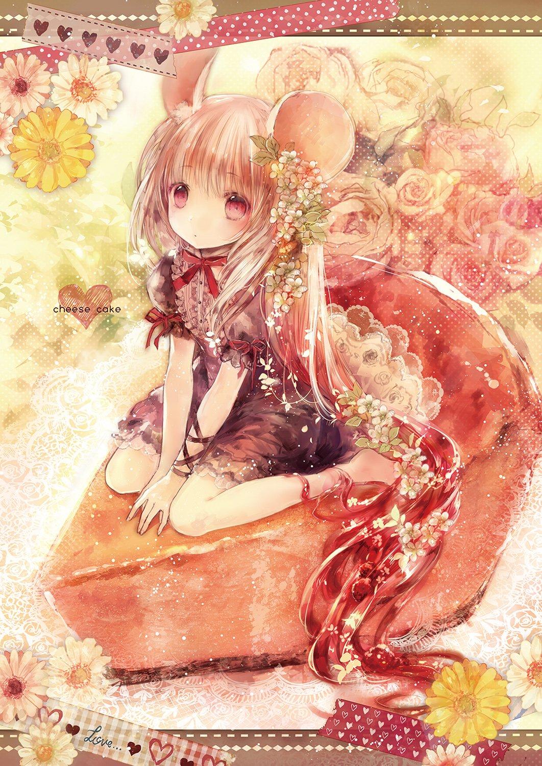 

108-piece jigsaw puzzle Onineko Sweets Story Cheesecake (18.2 x 25.7 cm)