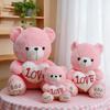 Cartoon Hugging Bear Plush Toy Sleeping Pillow - Gift Claw Machine Cloth Doll