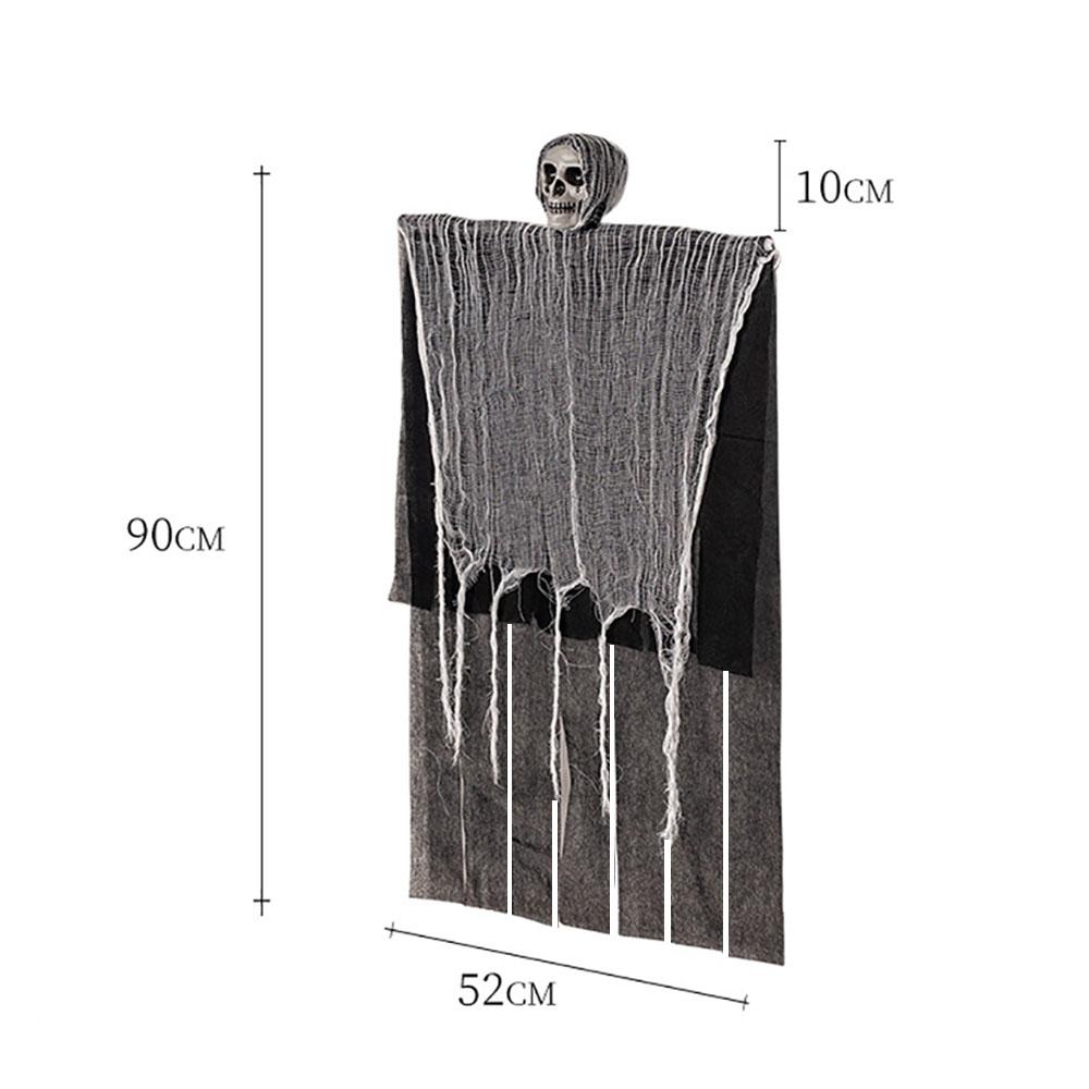 90CM Halloween Hanging Ghost Skull Pendant Skeleton Decoration