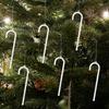 Clear Acrylic Christmas Tree Decorations Christmas Hanging Ornaments Snowflake & Icicle Hanging Decor New Year Party Decorations