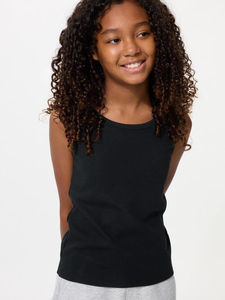 Uniqlo Japan Girls Ribbed Bra Tank Top
