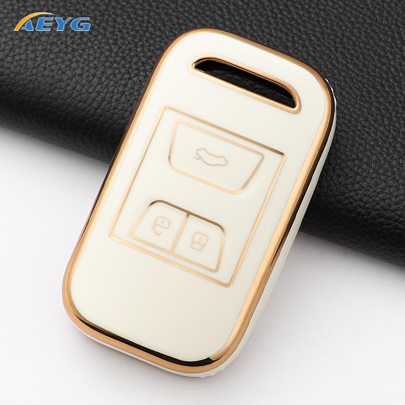 Tpu Car Remote Key Cover Case Shell Fob For Chery Tiggo 3 5X 4 8 Glx 7 Arrizo Tiggo 8 Keychain Protective Accessories
