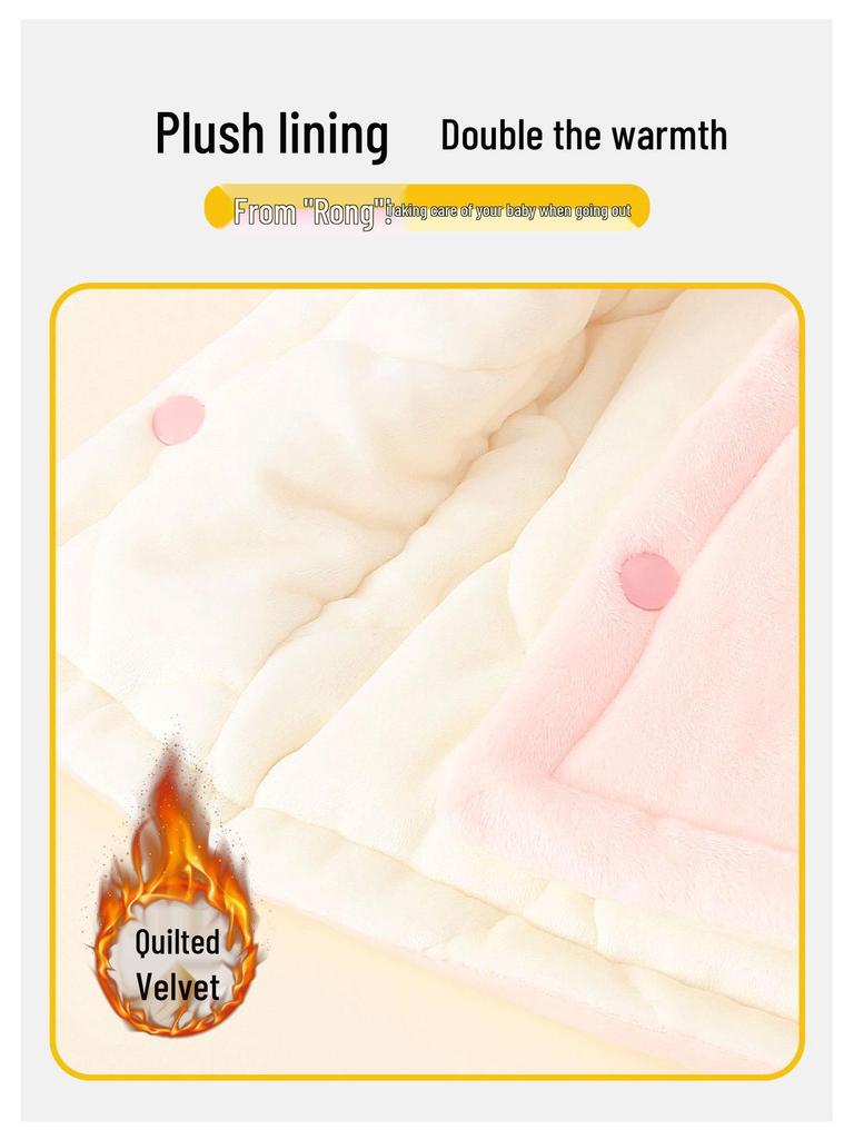 Herbst Winter Warme Baby Baumwollweste - Ärmellose gesteppte Jacke für Neugeborene